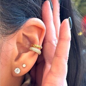 Coco Ear Cuffs 14K Gold Plated (BRAND NEW)